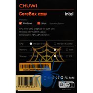 ПК Мини Chuwi CoreBox i3 1215U (1.2) 16Gb SSD512Gb UHDG Windows 11 Professional GbitEth WiFi BT серый фото 16