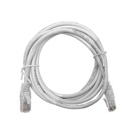 Патч-корд UTP4 cat 5e 2,0м ВС LSZH белый литой коннектор Netko Optima N.BC.UTP.5e-2.0m-0-lszh (67617)