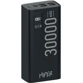 Мобильный аккумулятор Hiper EP 30000 BLACK