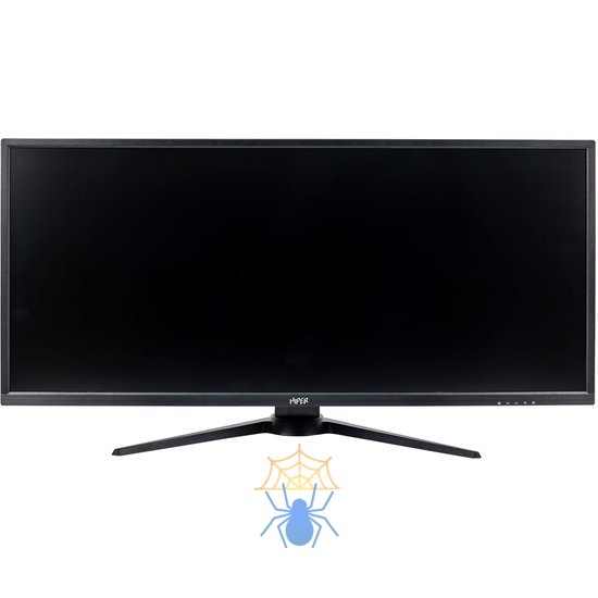 Монитор Hiper 34" Gaming M34UPA черный IPS LED 1ms 21:9 HDMI M/M матовая HAS Piv 300cd 178гр/178гр 3440x1440 144Hz FreeSync DP 2K USB 7.4кг фото 2