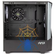 Корпус Hiper CC BG черный без БП ATX 1x120mm 3x140mm 2xUSB3.0 audio bott PSU фото 6