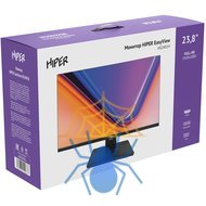 Монитор Hiper 23.8" EasyView HS2401H черный IPS LED 5ms 16:9 HDMI M/M матовая HAS 250cd 178гр/178гр 1920x1080 75Hz FreeSync VGA DP FHD 4.45кг фото 17