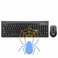 Клавиатура+мышь HIPER WIRELESS SET KEYBOARD/MOUSE OSW-2000 BLACK фото