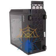 Корпус Hiper PB81 черный без БП ATX 4x120mm 2xUSB2.0 2xUSB3.0 audio bott PSU фото 15