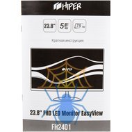 Монитор Hiper 23.8" EasyView FH2401 черный IPS LED 16:9 HDMI M/M матовая 250cd 178гр/178гр 1920x1080 75Hz FreeSync VGA FHD 2.75кг фото 14