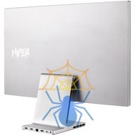 Моноблок Hiper ExpertCenter ED27 27" QHD i7 1255U (1.7) 16Gb SSD512Gb Iris Xe CR noOS GbitEth WiFi BT 100W клавиатура мышь Cam серый 2560x1440 фото 8