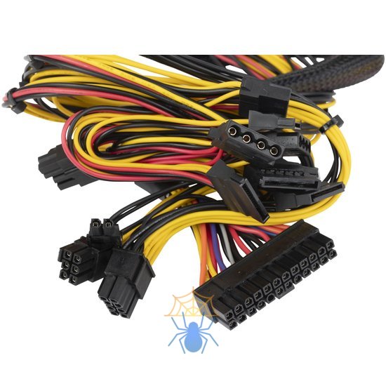 Блок питания Hiper ATX 650W HPC-650 80+ (20+4pin) APFC 120mm fan 5xSATA фото 6