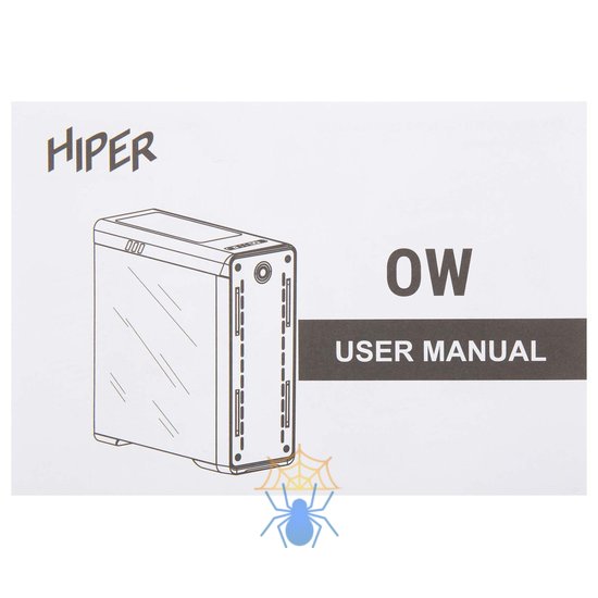 Корпус Hiper OW белый без БП ATX 2x120mm 2xUSB2.0 1xUSB3.0 audio bott PSU фото 11