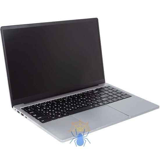 Ноутбук Hiper Dzen MTL1569 Core i5 1135G7 8Gb SSD256Gb Intel Iris Xe graphics 15.6" IPS FHD (1920x1080) Free DOS grey WiFi BT Cam 5700mAh (46XJDOSU) фото 4