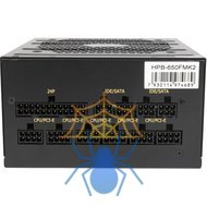 Блок питания Hiper ATX 650W HPB-650FMK2 80+ gold (20+4pin) APFC 120mm fan 6xSATA Cab Manag RTL фото 10