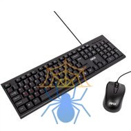 Клавиатура+мышь HIPER WIRED SET KEYBOARD/MOUSE HOS-211 BLACK фото 2