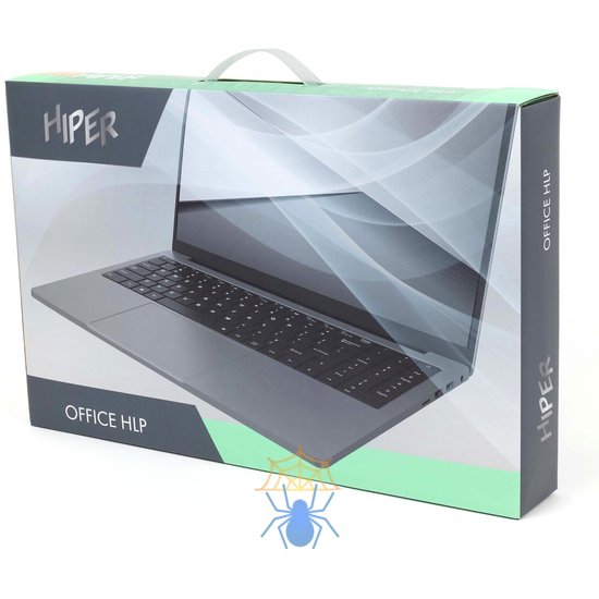 Ноутбук Hiper Office H1574O5165DM Core i5 1235U 16Gb SSD512Gb Intel Iris Xe graphics 15.6" IPS FHD (1920x1080) Free DOS 64 grey WiFi BT Cam 4700mAh фото 6