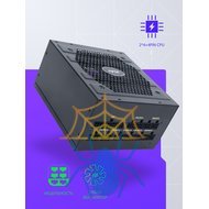 Блок питания Hiper ATX 850W HPB-850FMK2 80+ gold 24pin APFC 120mm fan 6xSATA Cab Manag RTL фото 4