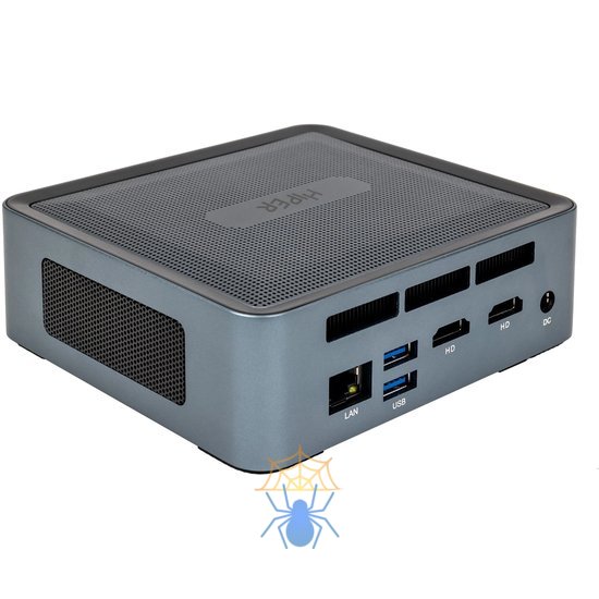 Неттоп Hiper Expertbox ED20 i5 1155G7 (2.5) 8Gb SSD256Gb Iris Xe noOS GbitEth WiFi BT 65W темно-серый (ED20-I5115R8N2NSG) фото 2