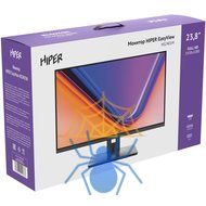 Монитор Hiper 23.8" EasyView HS2401M черный IPS LED 5ms 16:9 HDMI M/M матовая 250cd 178гр/178гр 1920x1080 75Hz FreeSync VGA DP FHD 3.5кг фото 5