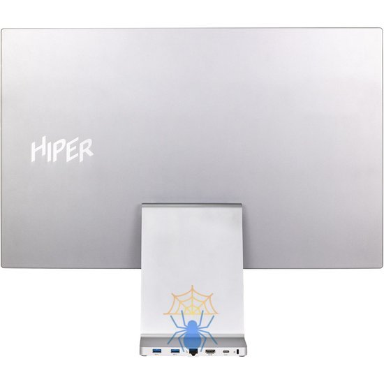 Моноблок Hiper ExpertCenter ED27 27" QHD i7 1255U (1.7) 16Gb SSD512Gb Iris Xe CR noOS GbitEth WiFi BT 100W клавиатура мышь Cam серый 2560x1440 фото 6