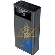 Мобильный аккумулятор Hiper Delta 40000mAh QC/PD 22.5W 5A 4xUSB-A/USB-C черный (DELTA 40000) фото