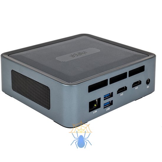 Неттоп Hiper Expertbox ED20 i3 1125G4 (2) 8Gb SSD256Gb UHDG noOS GbitEth WiFi BT 65W черный (ED20-I3112R8N2NSG) фото