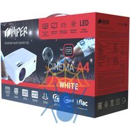 Проектор Hiper Cinema A4 White LCD 2500Lm (800x480) 1800:1 ресурс лампы:50000часов 2xUSB typeA 1xHDMI 1кг фото 3