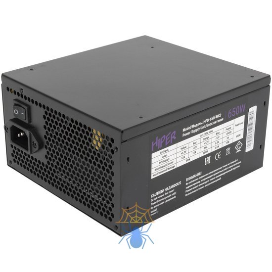 Блок питания Hiper ATX 650W HPB-650FMK2 80+ gold (20+4pin) APFC 120mm fan 6xSATA Cab Manag RTL фото 8