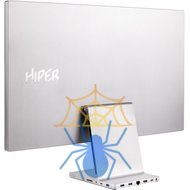 Моноблок Hiper ExpertCenter ED27 27" UHD i5 1240P (1.7) 16Gb SSD512Gb Iris Xe CR noOS GbitEth WiFi BT 100W клавиатура мышь Cam серый 3840x2160 фото 8