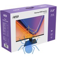 Монитор Hiper 23.8" EasyView HS2401H черный IPS LED 5ms 16:9 HDMI M/M матовая HAS 250cd 178гр/178гр 1920x1080 75Hz FreeSync VGA DP FHD 4.45кг фото 18