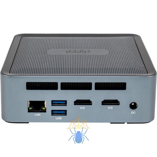 Неттоп Hiper Expertbox ED20 i5 1155G7 (2.5) 8Gb SSD256Gb Iris Xe noOS GbitEth WiFi BT 65W темно-серый (ED20-I5115R8N2NSG) фото 4