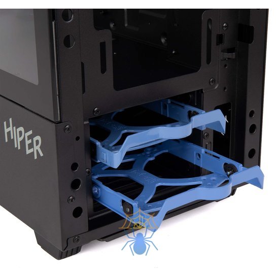 Корпус Hiper CC BG черный без БП ATX 1x120mm 3x140mm 2xUSB3.0 audio bott PSU фото 14