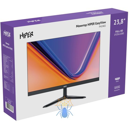 Монитор Hiper 23.8" EasyView FH2402 черный IPS LED 5ms 16:9 HDMI M/M матовая 250cd 178гр/178гр 1920x1080 75Hz FreeSync DP FHD 3.1кг фото 17