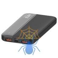 Мобильный аккумулятор Hiper SM10000 10000mAh 12W 2.4A 2xUSB-A/USB-C черный (SM10000 BLACK) фото 3