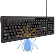 Клавиатура HIPER WIRED KEYBOARD HOK-121, USB, 104, 1.5m, black фото 3