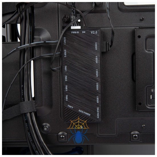 Корпус Hiper PW81 белый без БП ATX 4x120mm 2xUSB2.0 2xUSB3.0 audio bott PSU фото 11