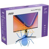 Монитор Hiper 27" ProView SB2701 черный IPS LED 5ms 16:9 HDMI M/M матовая HAS Piv 300cd 178гр/178гр 3840x2160 60Hz FreeSync DP Quad 4K (2160p) USB 6.1кг фото 8