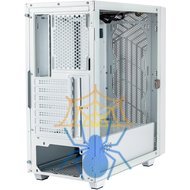 Корпус Hiper DW-1 белый без БП ATX 8x120mm 4x140mm 2x200mm 2xUSB2.0 audio bott PSU фото 6