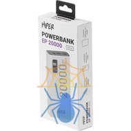 Мобильный аккумулятор Hiper EP 20000mAh QC/PD 22.5W 5A 2xUSB-A/USB-C белый (EP 20000 WHITE) фото 8