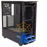 Корпус Hiper PB81 черный без БП ATX 4x120mm 2xUSB2.0 2xUSB3.0 audio bott PSU фото 16