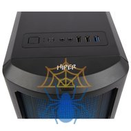 Корпус Hiper M62 черный без БП ATX 2x120mm 2xUSB2.0 1xUSB3.0 audio фото 12