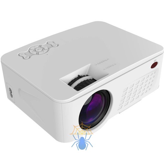 Проектор Hiper Cinema A4 White LCD 2500Lm (800x480) 1800:1 ресурс лампы:50000часов 2xUSB typeA 1xHDMI 1кг фото