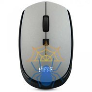 Мышка HIPER WIRELESS MOUSE HOMW-081 GREY фото