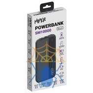 Мобильный аккумулятор Hiper SM10000 10000mAh 12W 2.4A 2xUSB-A/USB-C черный (SM10000 BLACK) фото 4