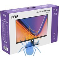 Монитор Hiper 23.8" EasyView HS2401M черный IPS LED 5ms 16:9 HDMI M/M матовая 250cd 178гр/178гр 1920x1080 75Hz FreeSync VGA DP FHD 3.5кг фото 4