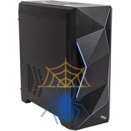 Корпус Hiper A68 черный без БП mATX 1x80mm 1x92mm 2xUSB2.0 1xUSB3.0 audio фото