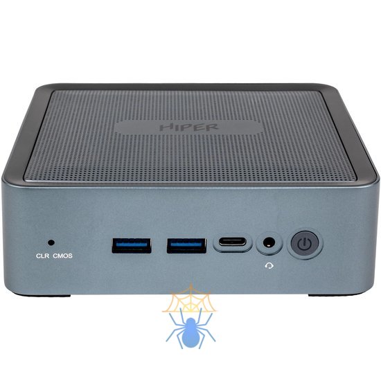 Неттоп Hiper Expertbox ED20 i5 1155G7 (2.5) 8Gb SSD256Gb Iris Xe noOS GbitEth WiFi BT 65W темно-серый (ED20-I5115R8N2NSG) фото 3