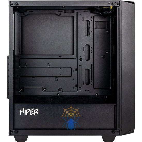 Корпус Hiper BH34-1 черный без БП ATX 5x120mm 2x140mm 2x200mm 1xUSB3.0 audio bott PSU фото 9