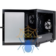 Корпус Hiper CYCLOPS BR черный без БП mATX 6x120mm 1xUSB2.0 1xUSB3.0 audio bott PSU фото 7