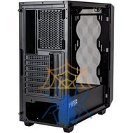 Корпус Hiper BH34-1 черный без БП ATX 5x120mm 2x140mm 2x200mm 1xUSB3.0 audio bott PSU фото 8