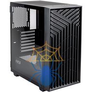 Корпус Hiper DB-1 черный без БП ATX 8x120mm 4x140mm 2x200mm 2xUSB2.0 audio bott PSU фото