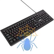 Клавиатура HIPER WIRED KEYBOARD HOK-121, USB, 104, 1.5m, black фото 2