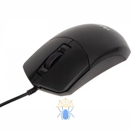 Мышь HIPER WIRED MOUSE OM-1900, USB, 1000dpi, 3but, 1.5m, black фото 2