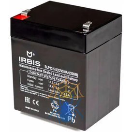 IRBIS VRLA-AGM battery general purpose BLP12-5.0, 12V/5,0AH, F1 terminal фото